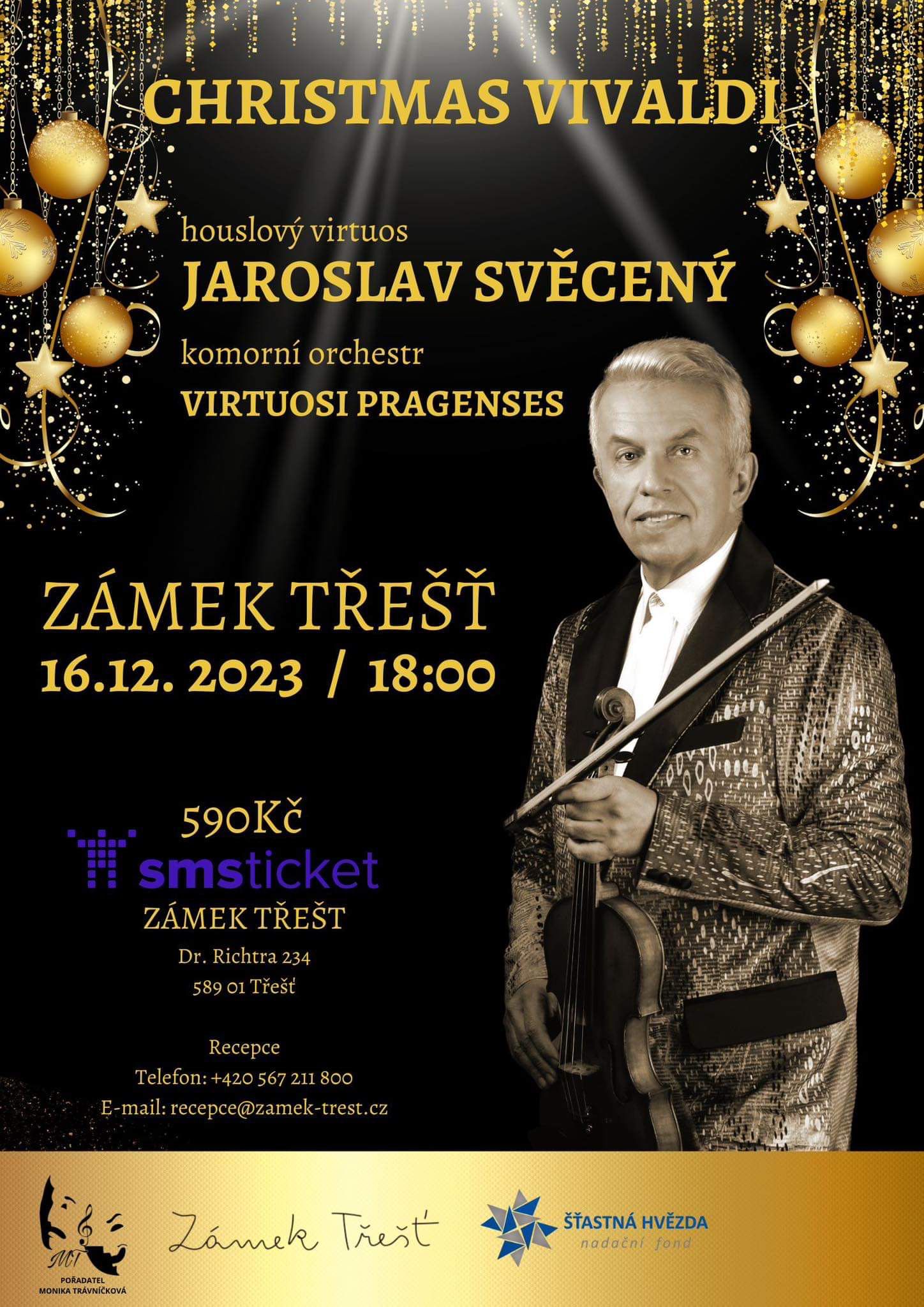 Vánoční galakoncert Jaroslava Svěceného. Christmas Vivaldi